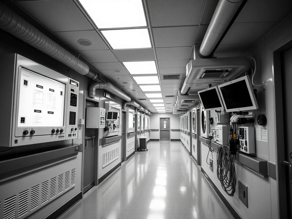 Sistema de climatização com controle técnico em ambiente hospitalar