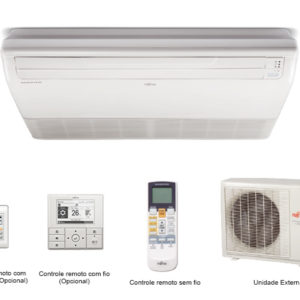 Ar Condicionado Split Pisoteto Universal Inverter Fujitsu 18.000 Btu/h - Q/F